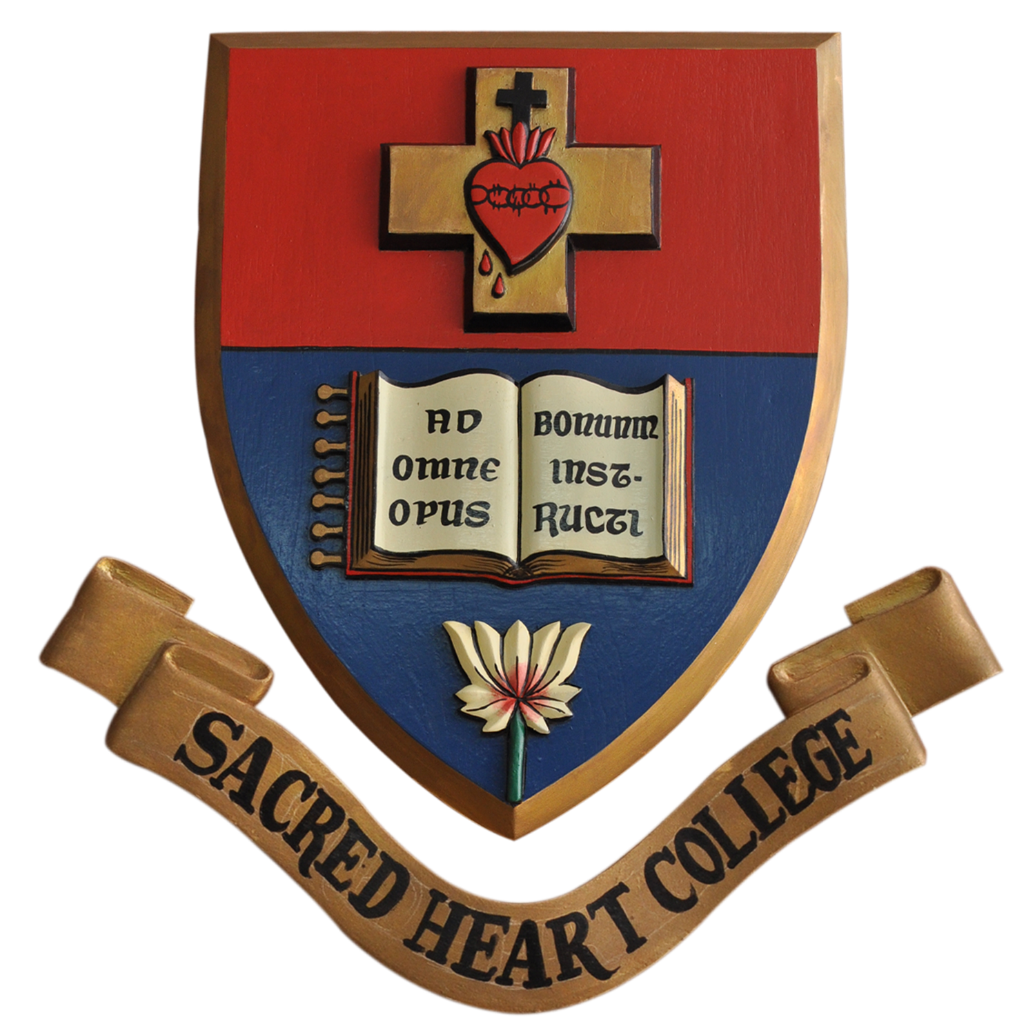 Sacred Heart College crest